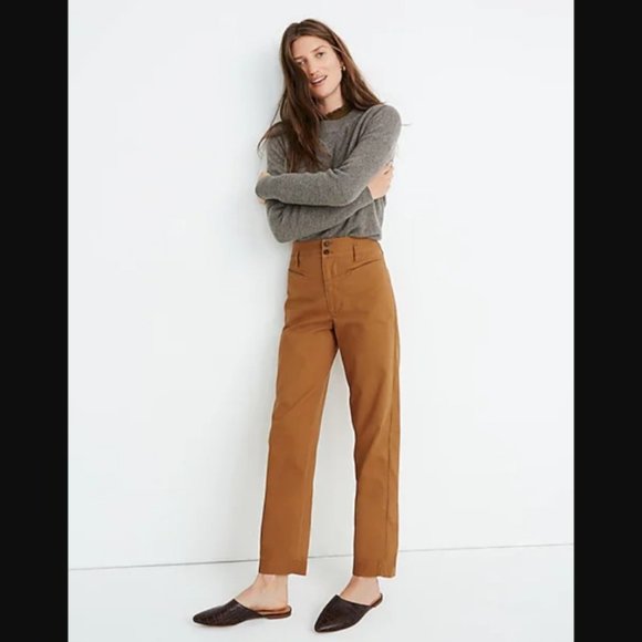 COPY - Madewell Tapered Pants: Pieced Yoke Edition - Picture 2 of 13